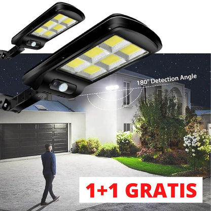 200W-os LED napelemes lámpa 1+1 INGYEN